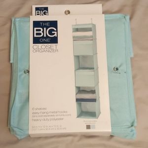 Big One 6 Shelf Hanging Closet Organizer